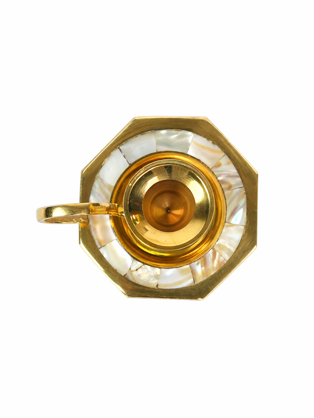 Aurora Brass candle/Dhoop holder