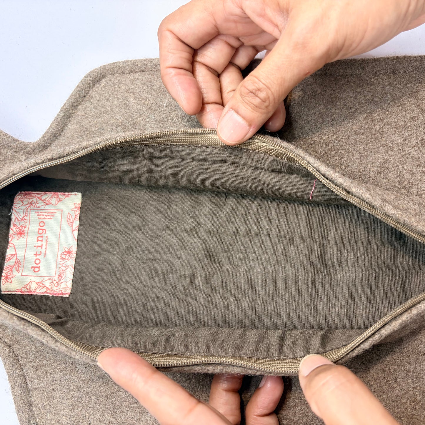 Warm Grey Hot Water Bottle