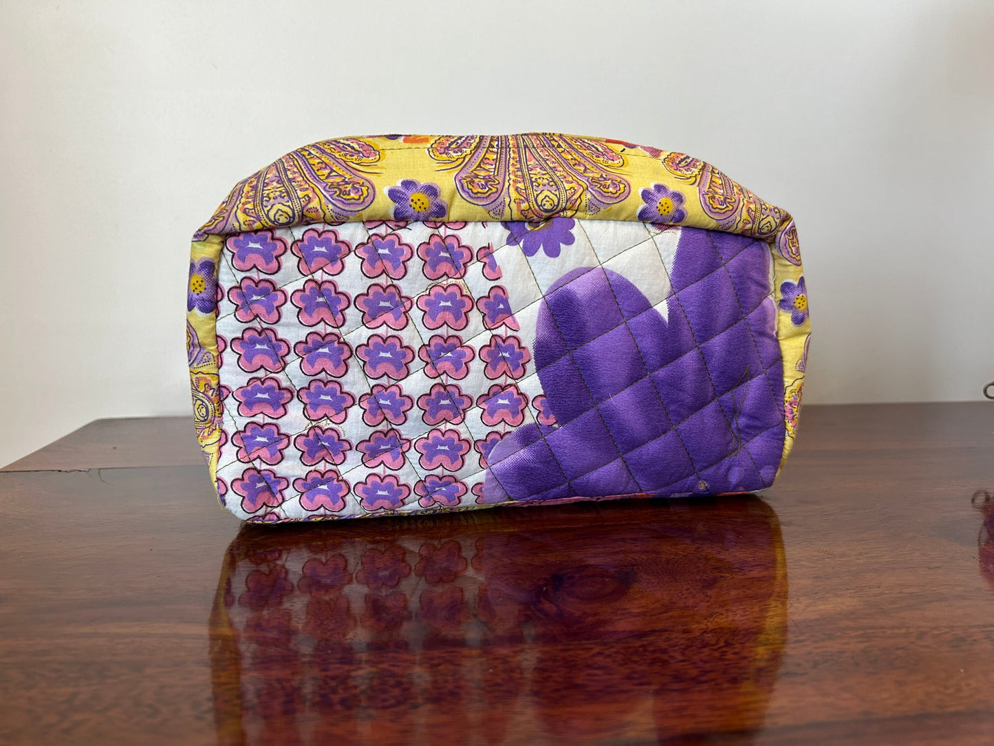 quilted pouch