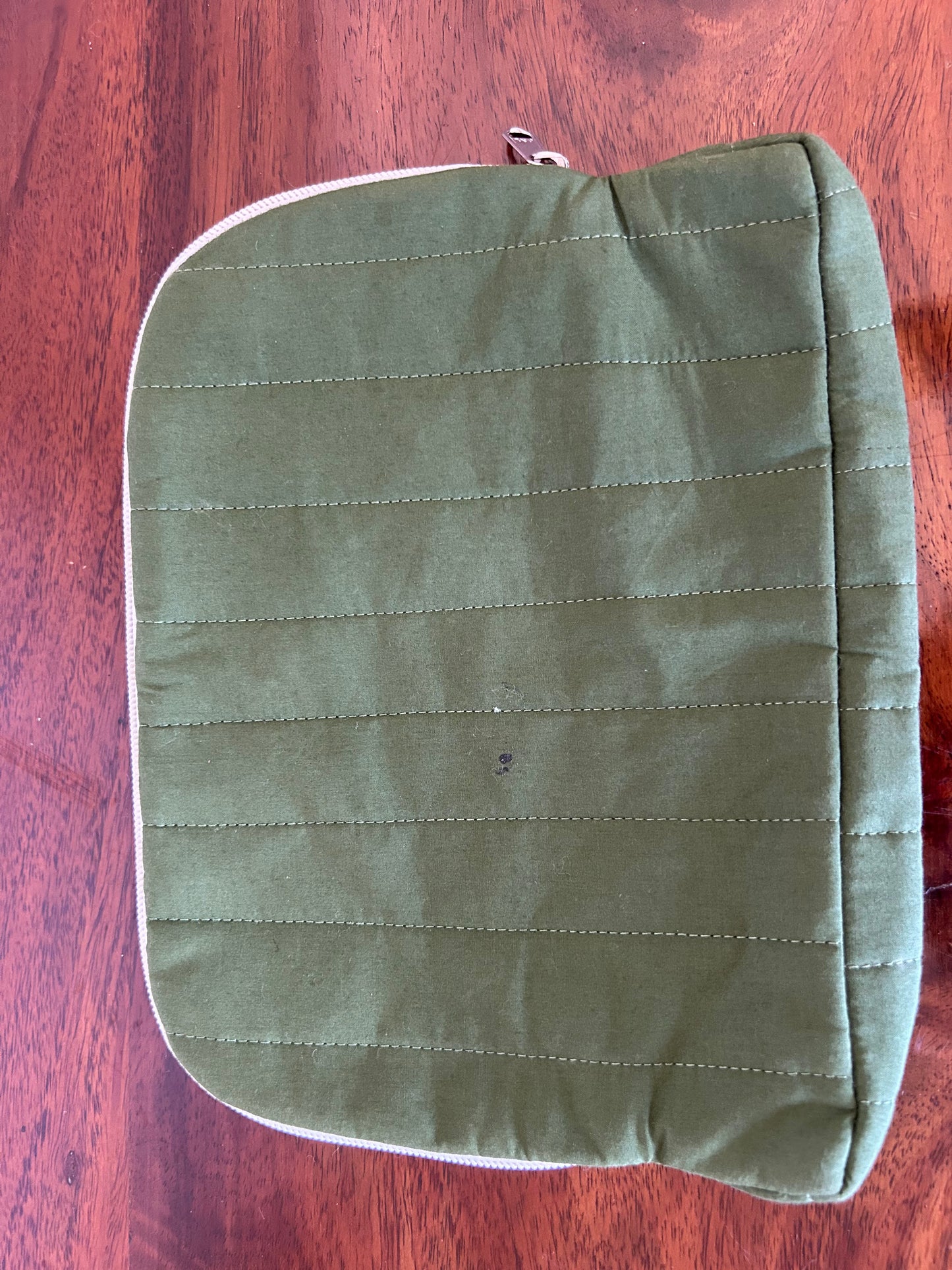 quilted pouch