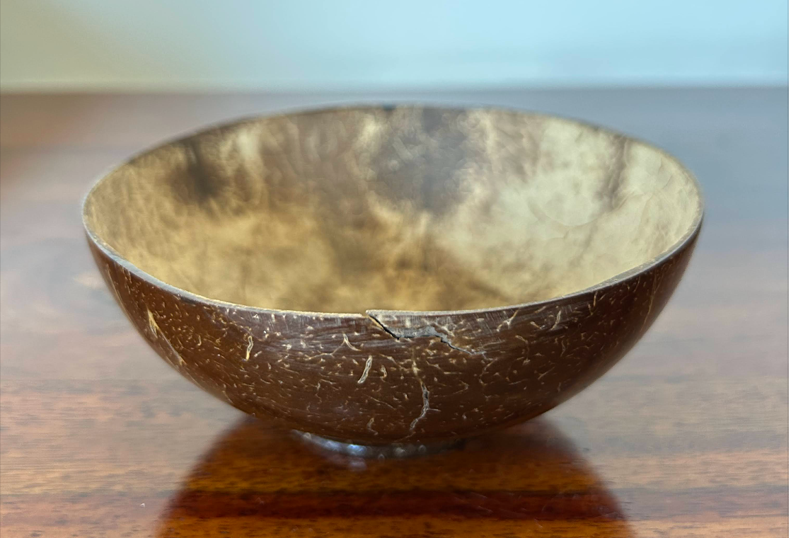 coconut shell bowl