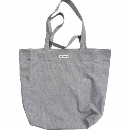 Everyday Striped Tote Bag (Blue)