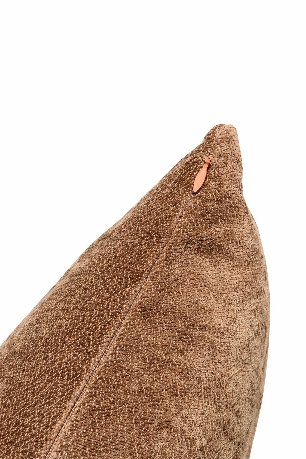 Deep Brown Plush Cushion