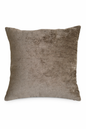 Earthtone plush cushion
