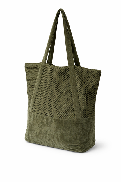 Forest Plush Tote Bag