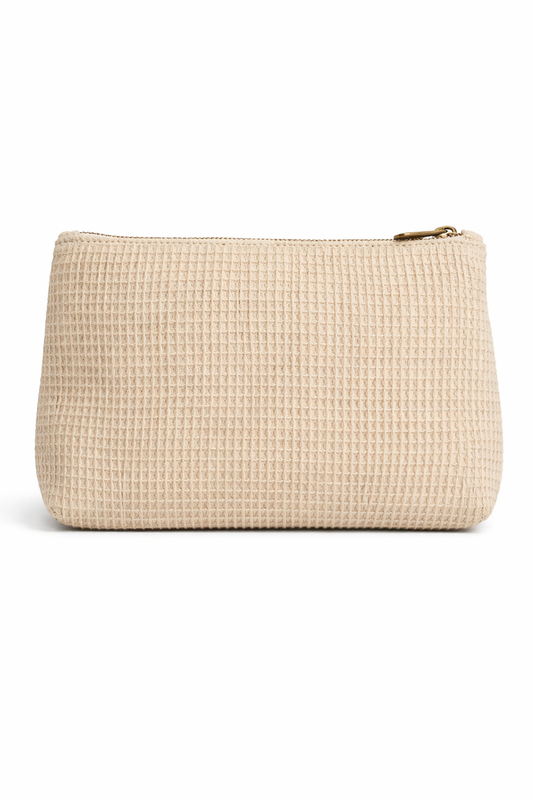 Monochrome Geometric Pouch