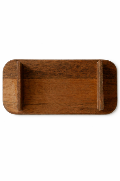 Hand Crafted Wooden Display Tray Stand