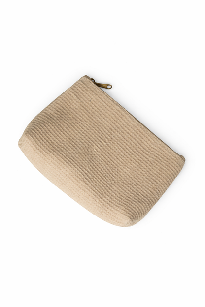 Monochrome Geometric Pouch