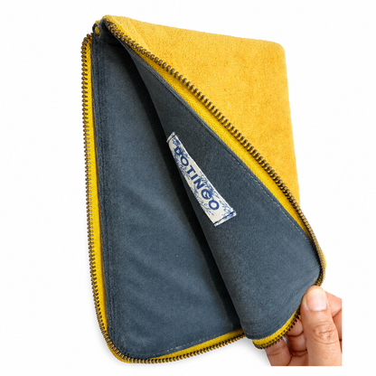 Soft Mustard Kindle Cover