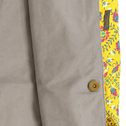 Yellow Large fabric Tote Bag