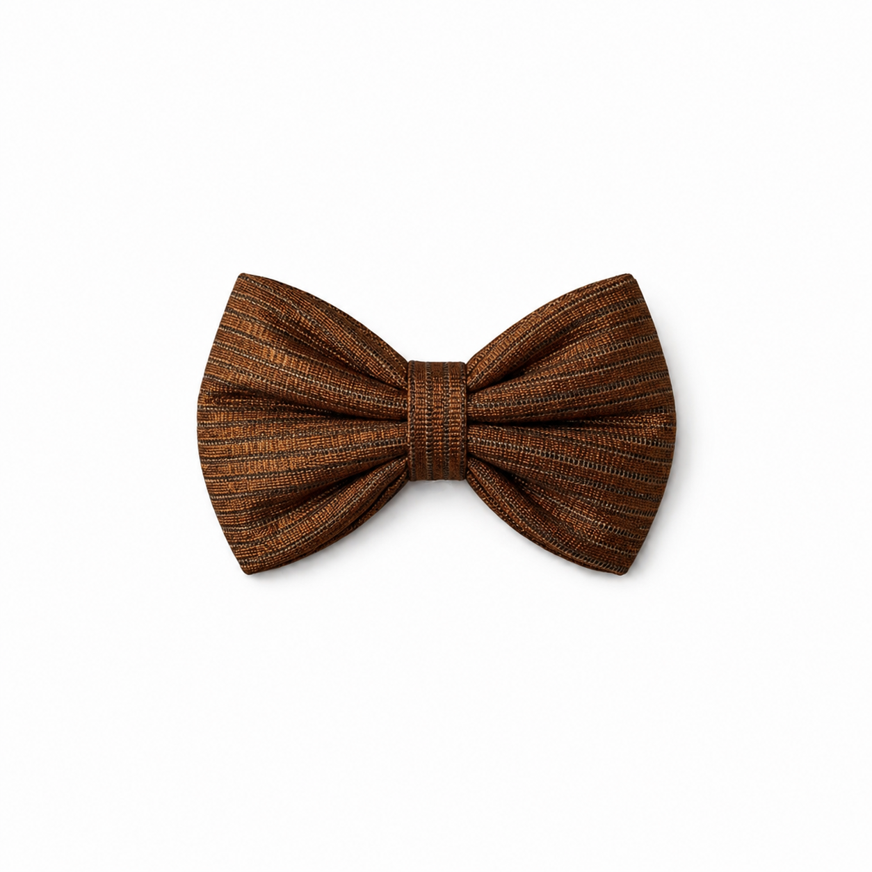 Golden brown party bow (small)