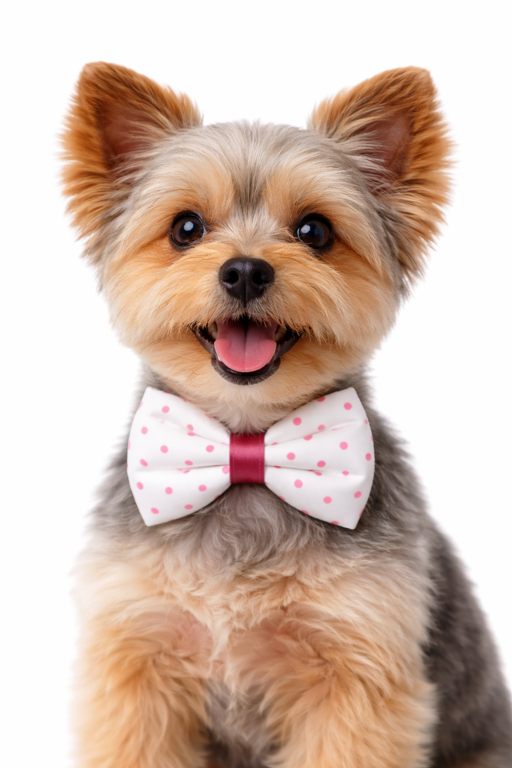 Cool polka dot bow (small)
