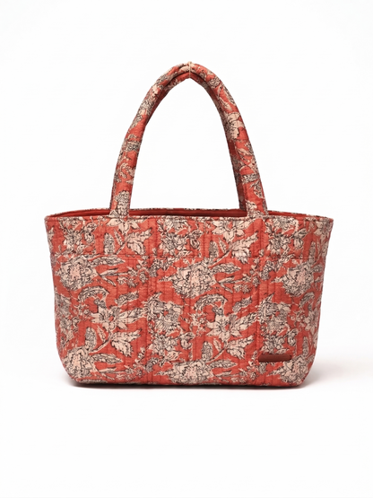 Bloom tote bag with loop closure