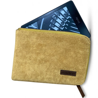 Soft Mustard Kindle Cover