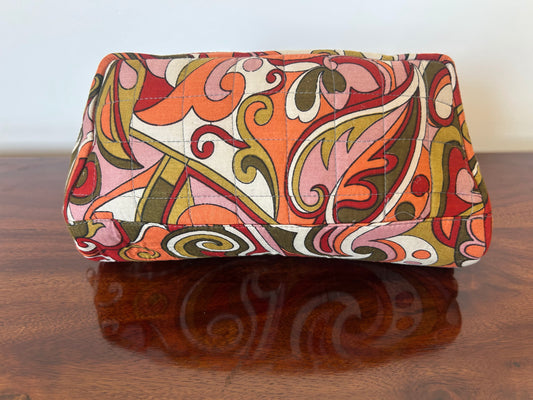 Clutch Bag - Paisley Print