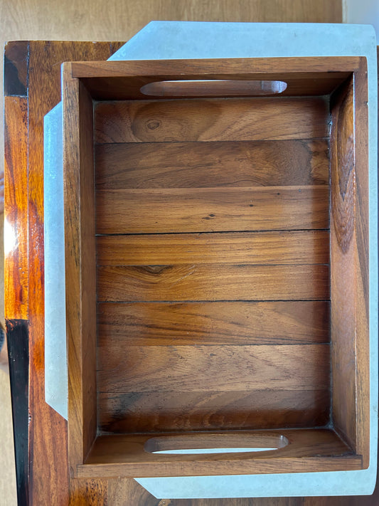 wooden tray