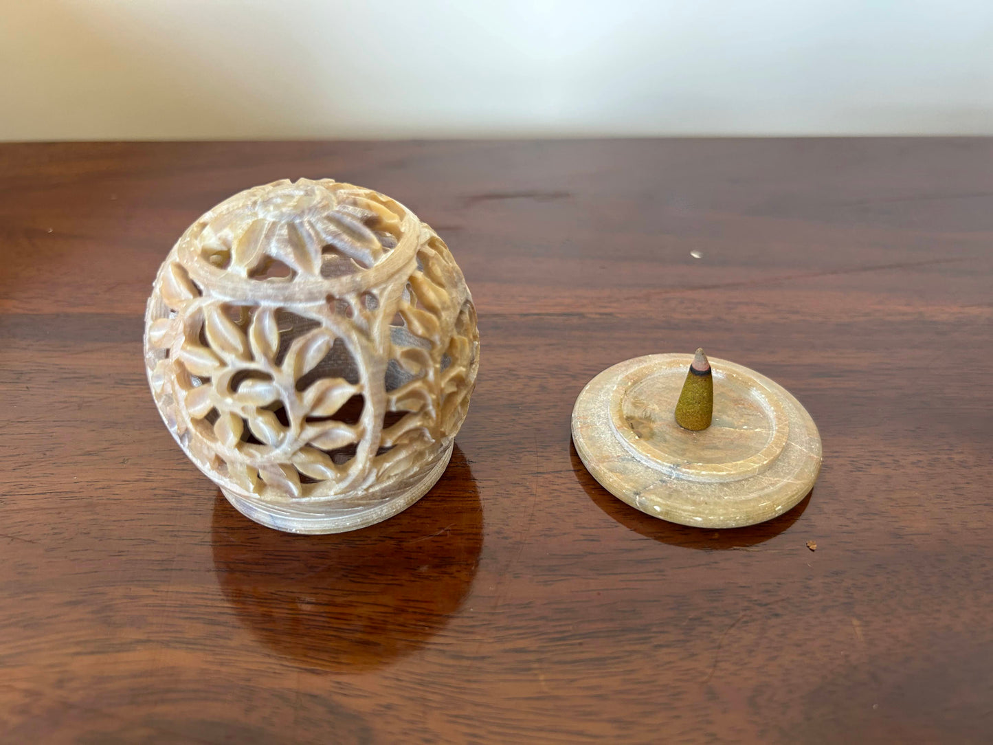marble incense burner