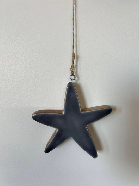 wooden star for decoration