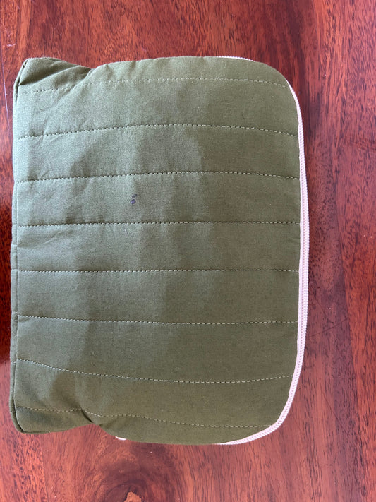 quilted pouch