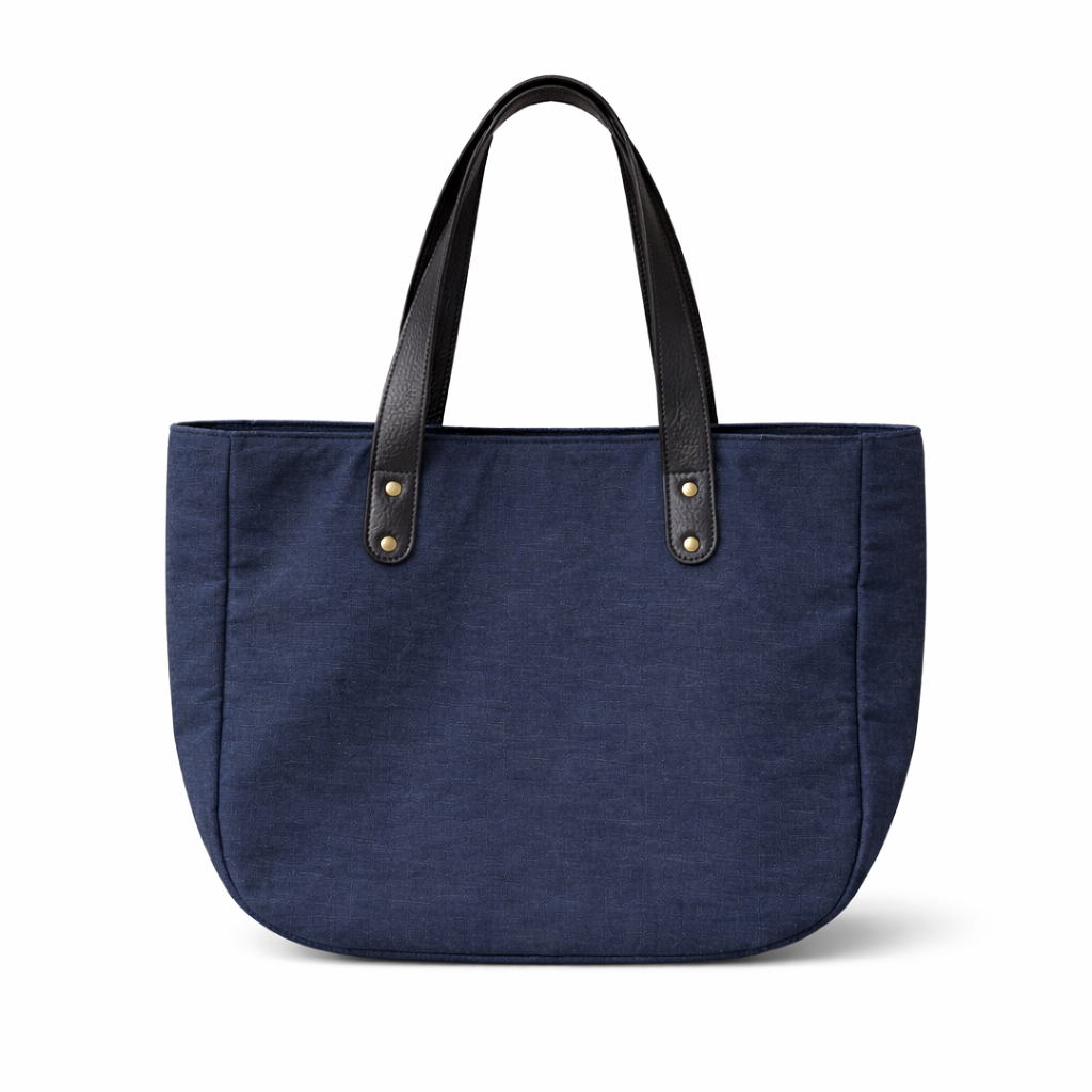 Artisan blue hand bag