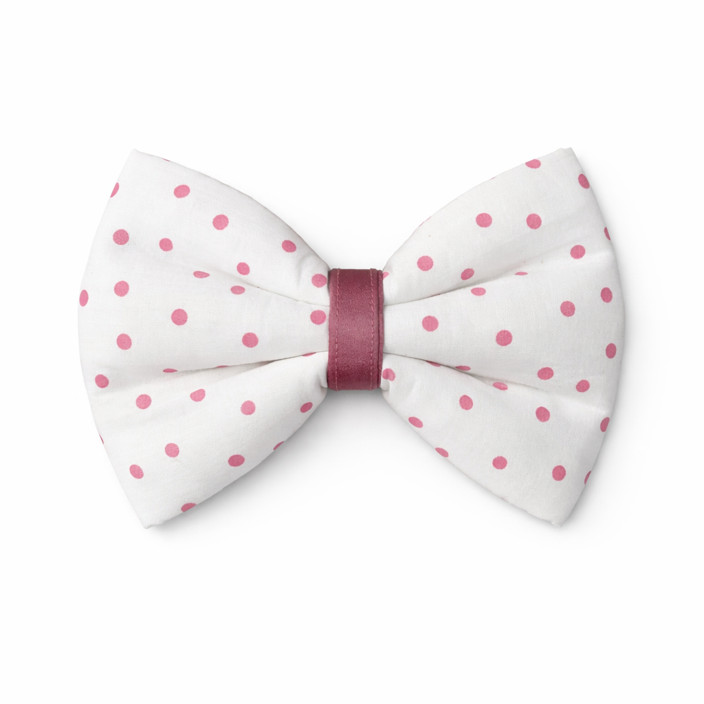 Cool polka dot bow (large)
