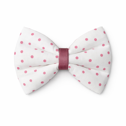 Cool polka dot bow (large)