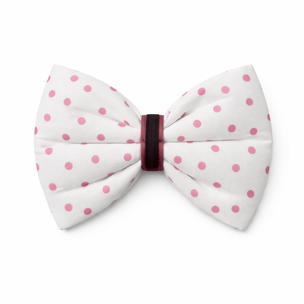 Cool polka dot bow (large)