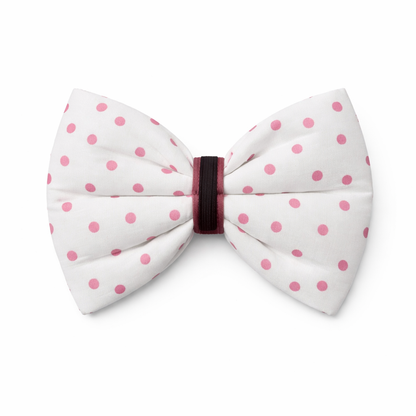 Cool polka dot bow (large)