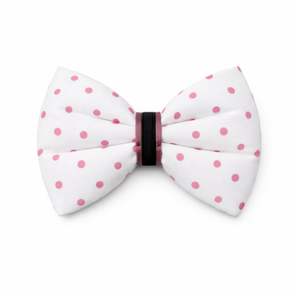 Cool polka dot bow (small)