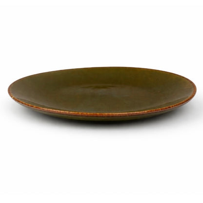 Olive rust side plate