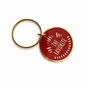The Favorite Decorative Pet Collar Charm – Red & Gold Enamel Medallion