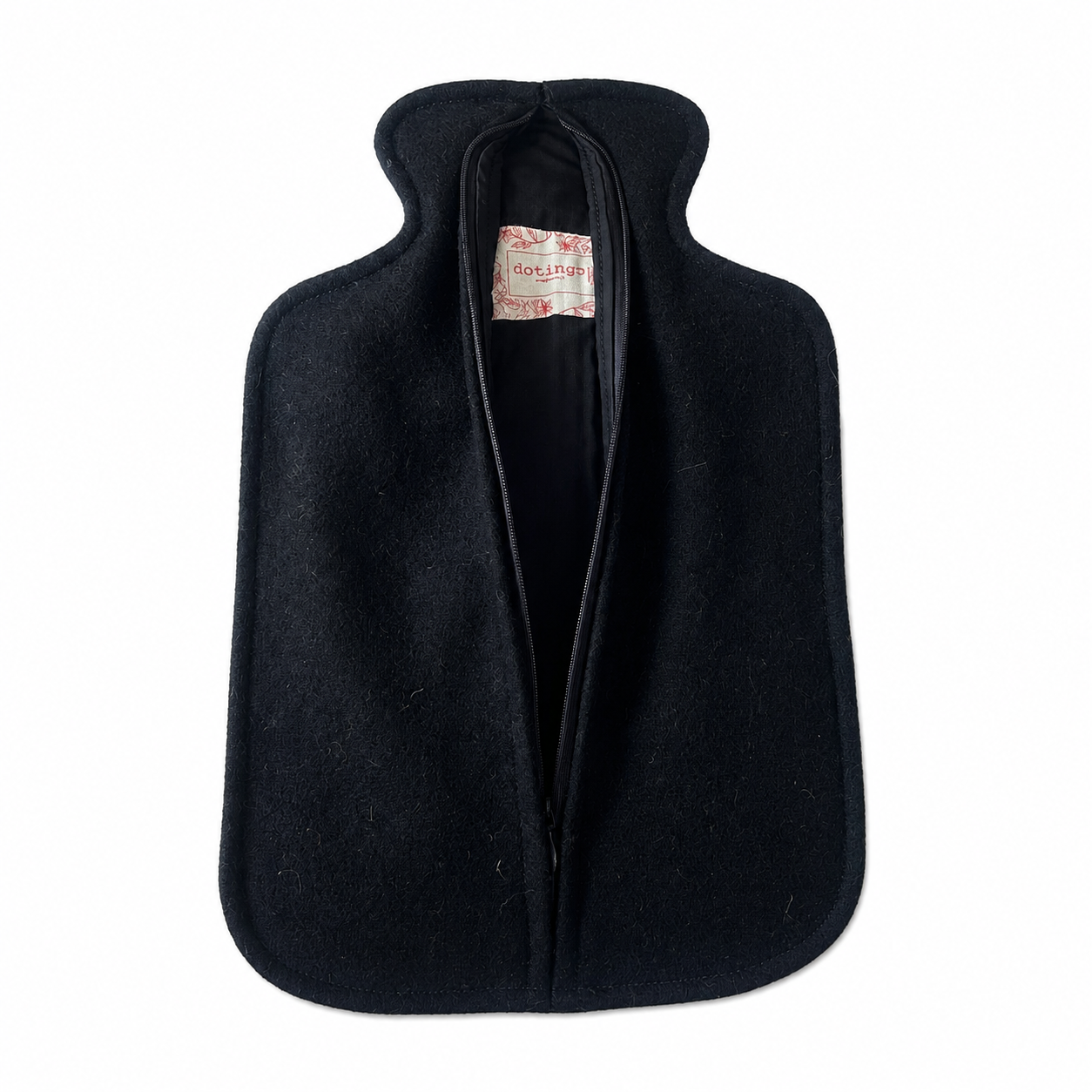 Navy Blue Hot Water Bottle Cover