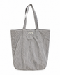 Everyday Striped Tote Bag (Grey)