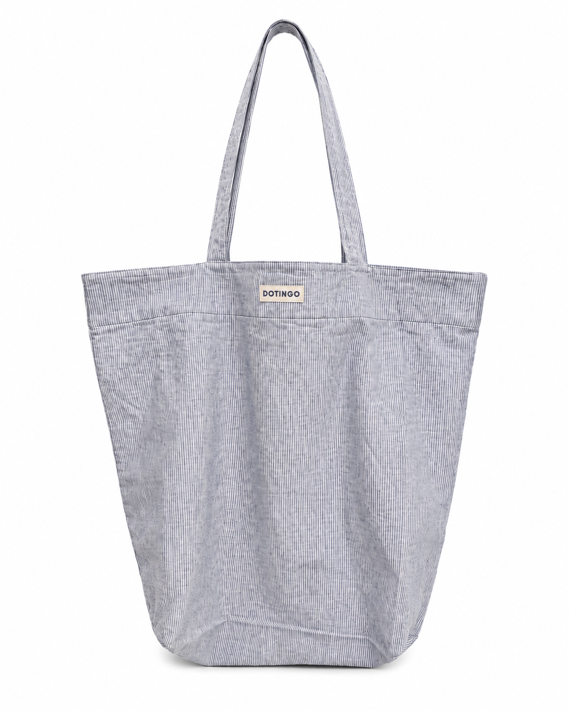 Everyday Striped Tote Bag (Blue)