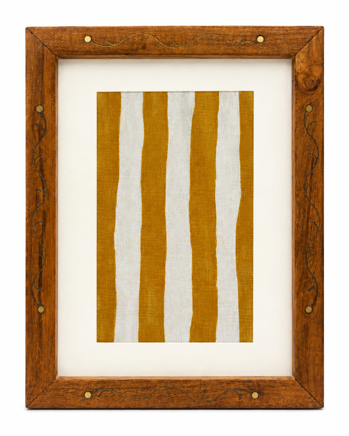 Artisan Hand Etched Wooden Frame